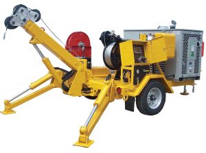 UP85BDT Underground Puller with Telescopic JIB