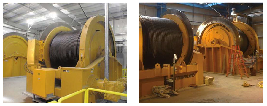 75 Ton Shaft Sinking Hoists