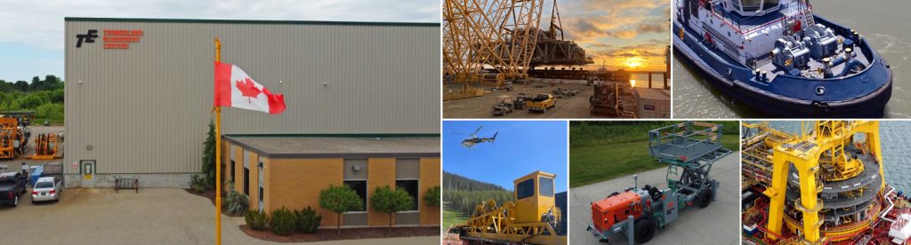 The Timberland Equipment Building in Woodstock, Ontario.