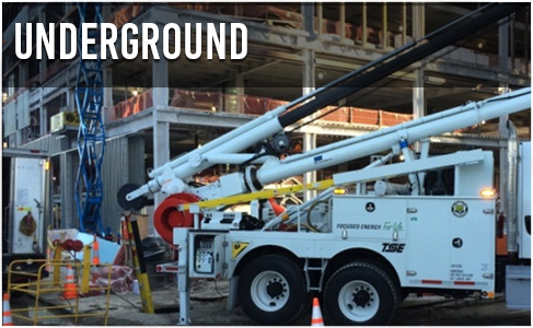 Underground Equipment Menu