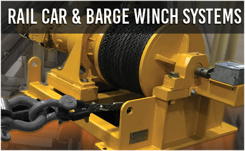 Rail Car & Barge Winch Systems