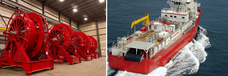 Hose Reel for Well Stimulation