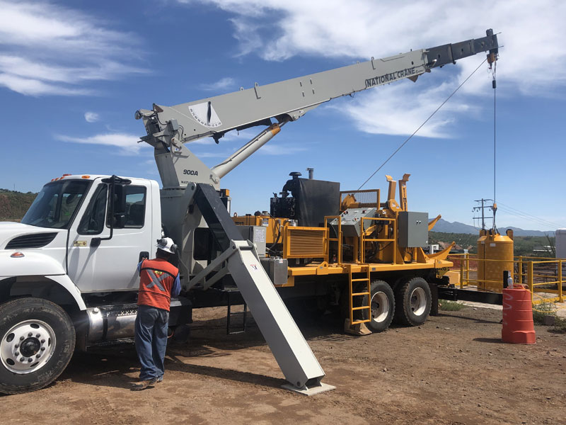 PMRH45 - Portable Mine Rescue Hoist System