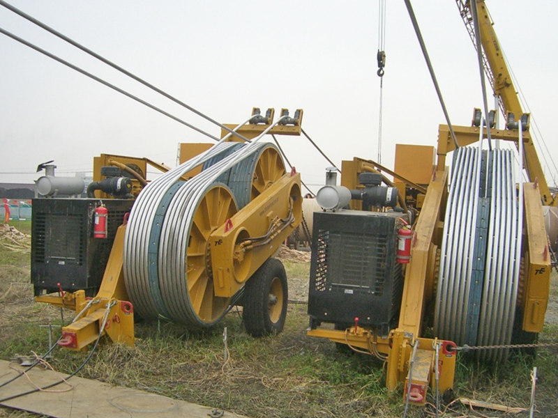 Set of 14 tonne 2 bundle tensioners