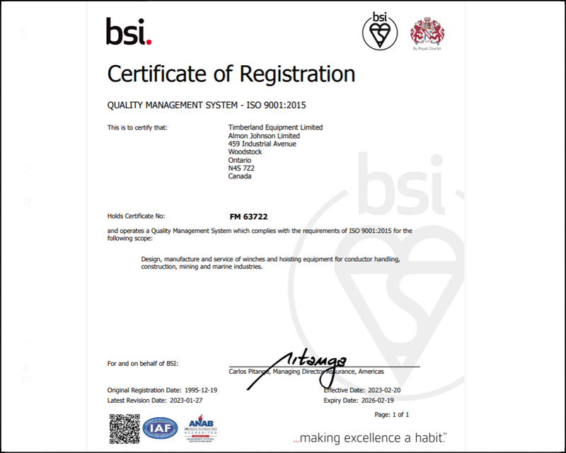 9001 Certification